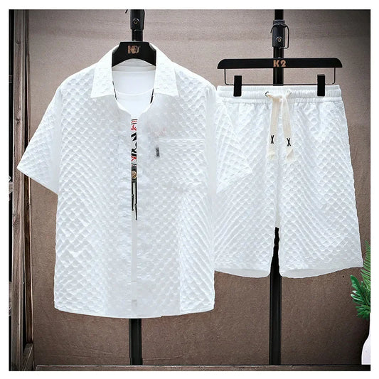 Casual 2pc set Men's summer clothes 