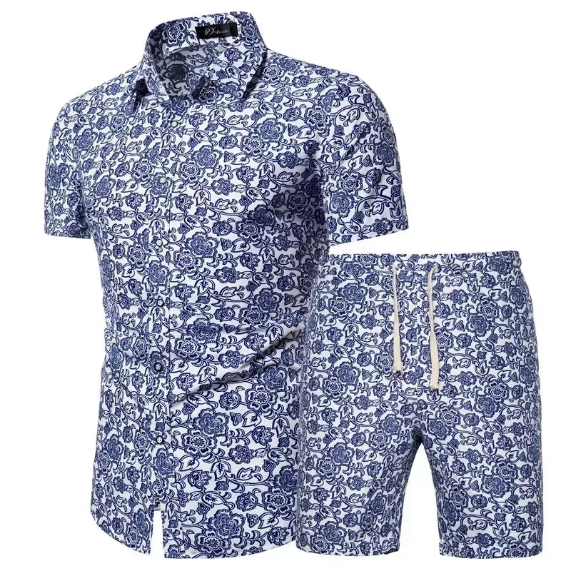 Summer New Men'S Clothing 2pc