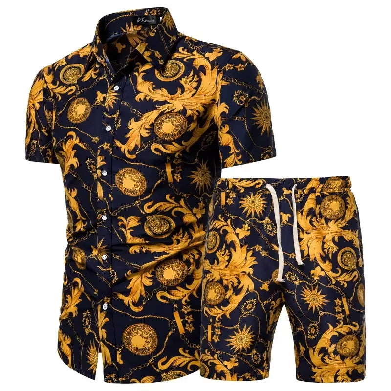 Summer New Men'S Clothing 2pc