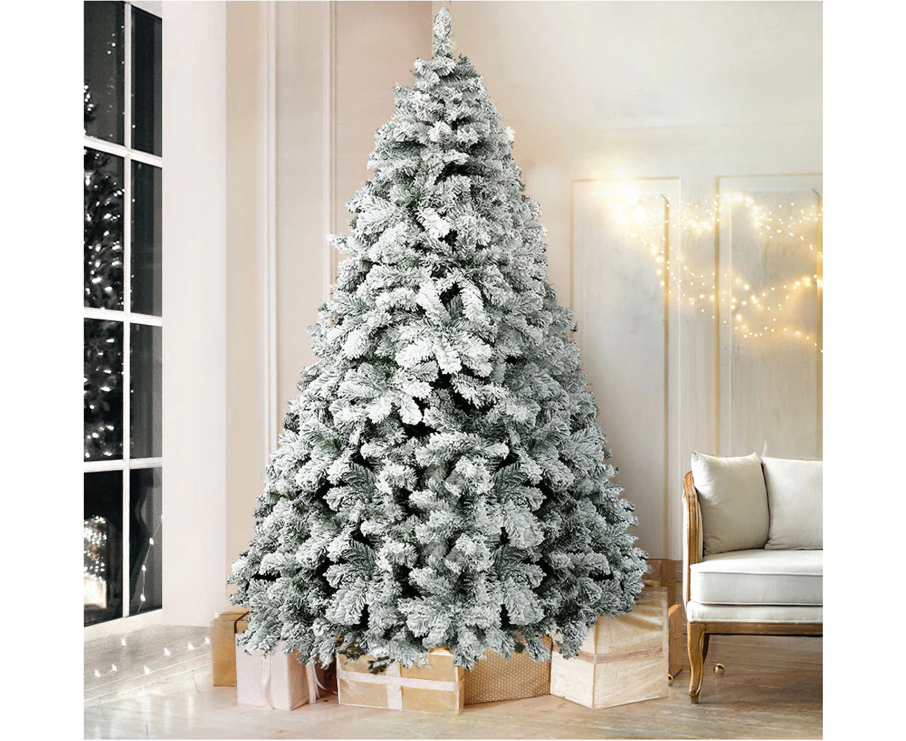 2.4 snow flaked Christmas Tree