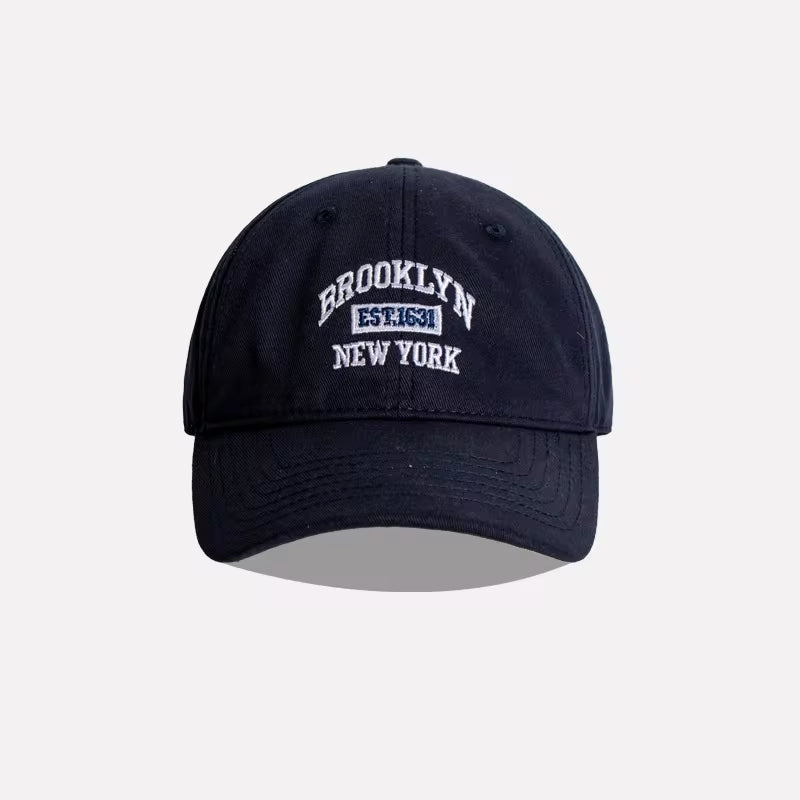 Soft Cotton Letter Embroidered Baseball Cap 