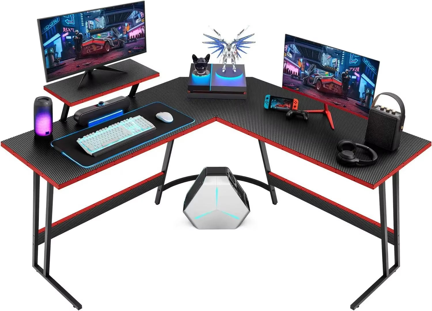 L Shaped Gaming Desk